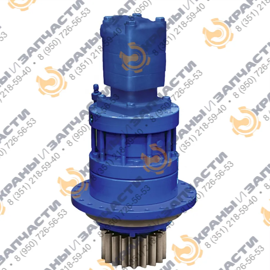 Редуктор поворота в сборе МПВ-225-17-2Э-MT автокрана Ивановец