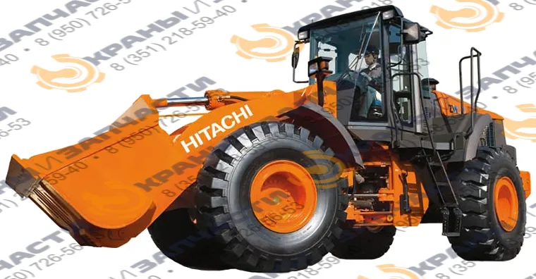 Стекло дверное левое нижнее (закаленное) для погрузчика фронтального Hitachi ZW310