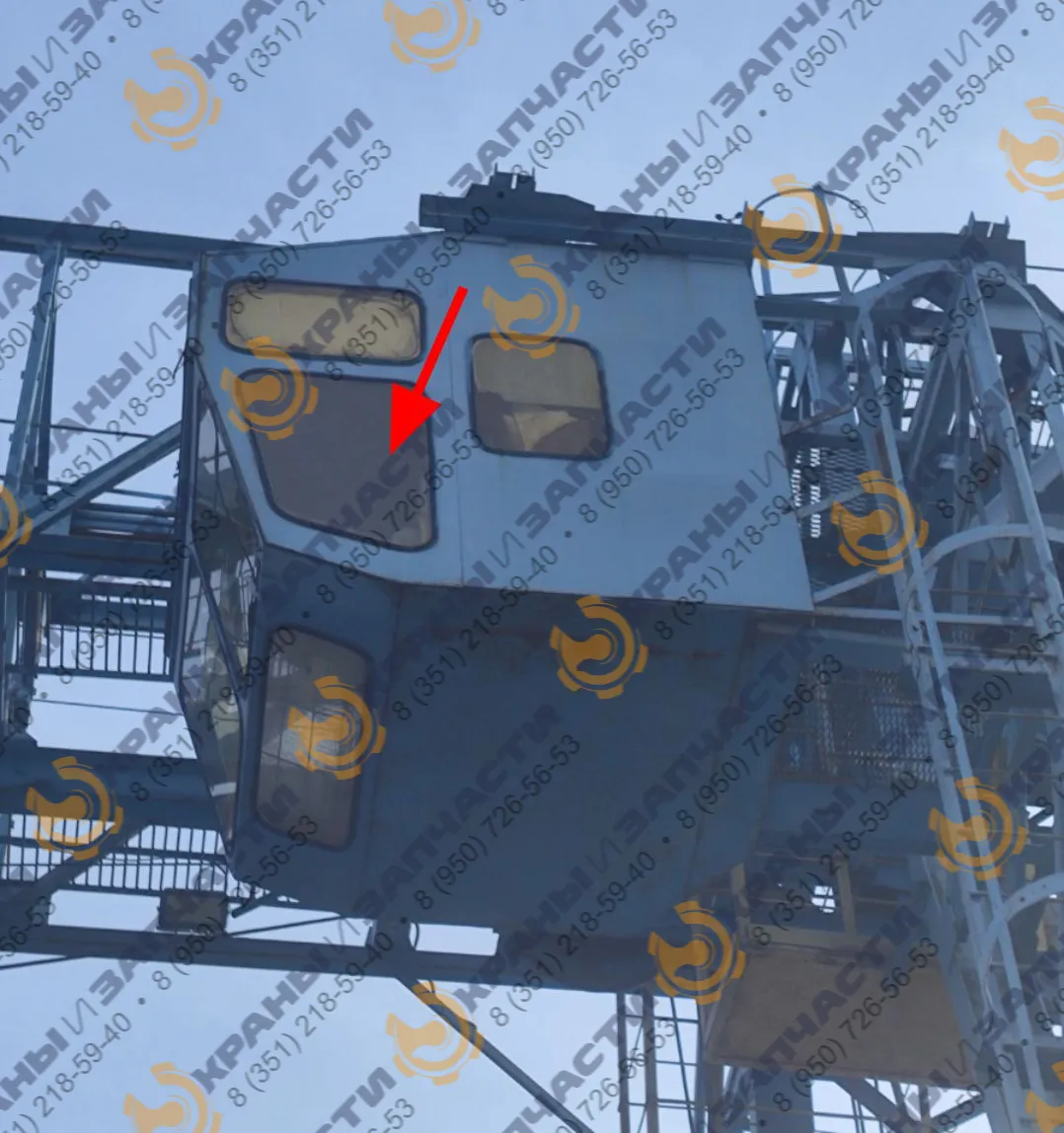 Стекло боковое левое КК 20-32 Зуевского энергомеханического завода