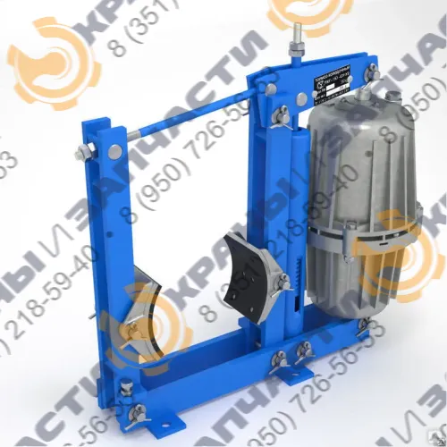 Тормоз крановый колодочный ТКГ-500 с гидротолкателем ТЭ-80 