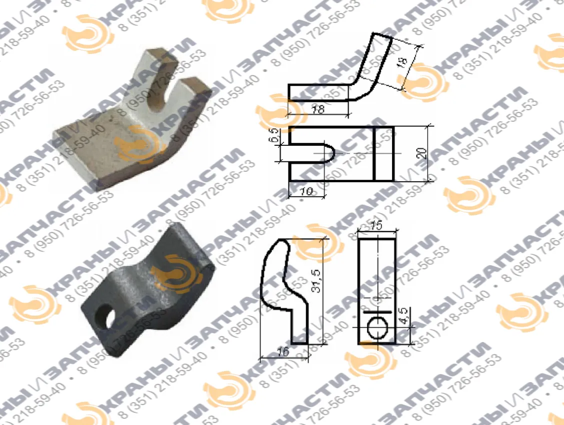 Контакт КТ6043 подвижный