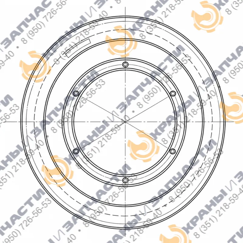 Зубчатый 9012.17.0012 венец m=10, z=56, HB 255–285 редукторов, ОПУ