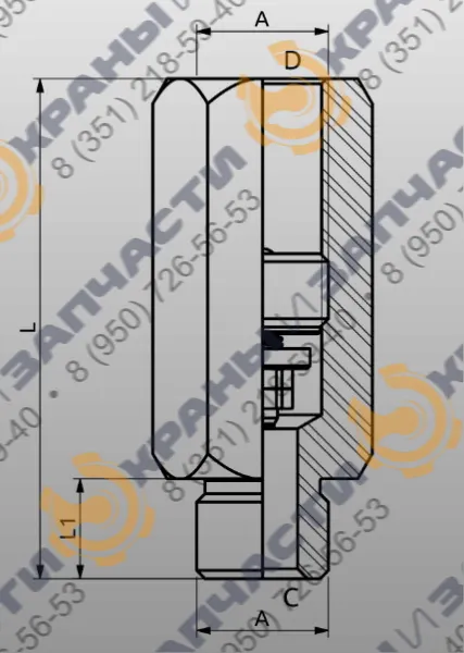 Чертеж Клапан EV151 HBS