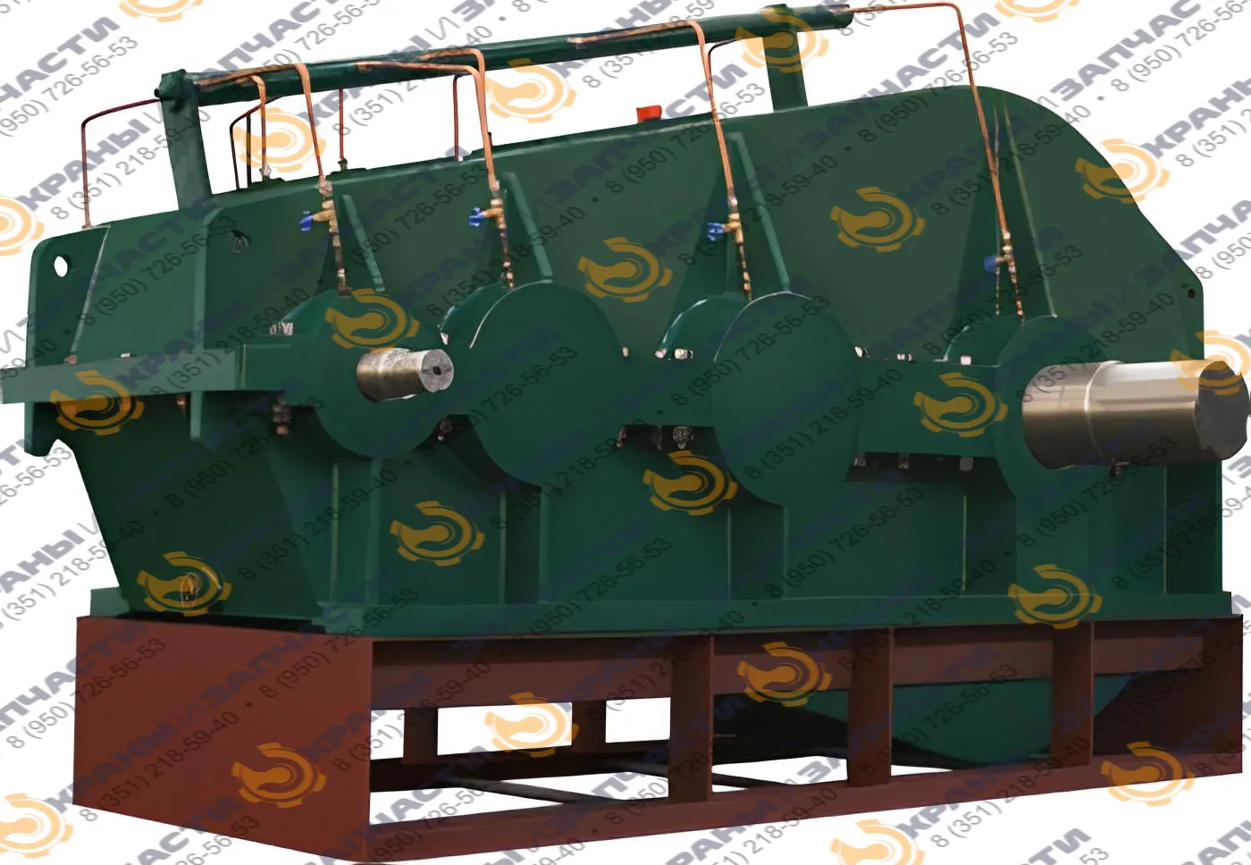 Редуктор цилиндрический трехступенчатый ЦТ-1450