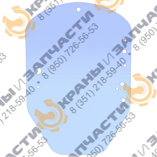 Стекло лобовое (закаленное) T312628 для мини-погрузчика John Deere 312GR, 314G, 316GR, 318G, 320G, 324G, 328D