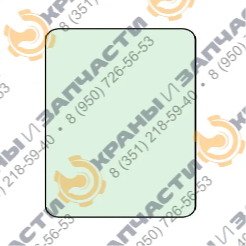 Стекло лобовое 401.17.00.015 (1078х756-1) гусеничного крана ДЭК-401