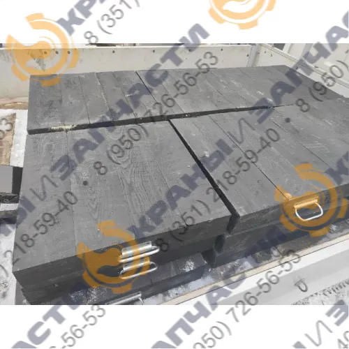 Подкладка под лапы аутригера / опоры 500х500 из дерева