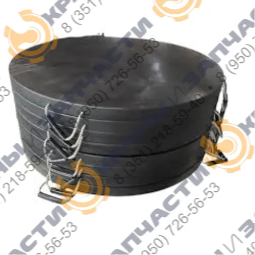 Подкладочная плита, подкладка выносных опор аутригера Ø650 мм круглой формы