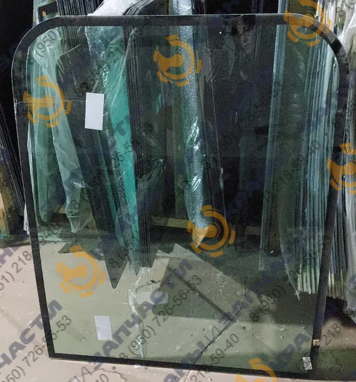 Стекло лобовое верхнее для экскаватора 486-5450 / 5360887 Caterpillar 323 2018, CAT 320, 320GC, 323, 323GC, 336, 336GC закаленное