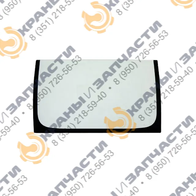 Стекло нижнее лобовое 825х490 4457161 для гусеничного экскаватора HITACHI ZX-70, ZX-75 LC