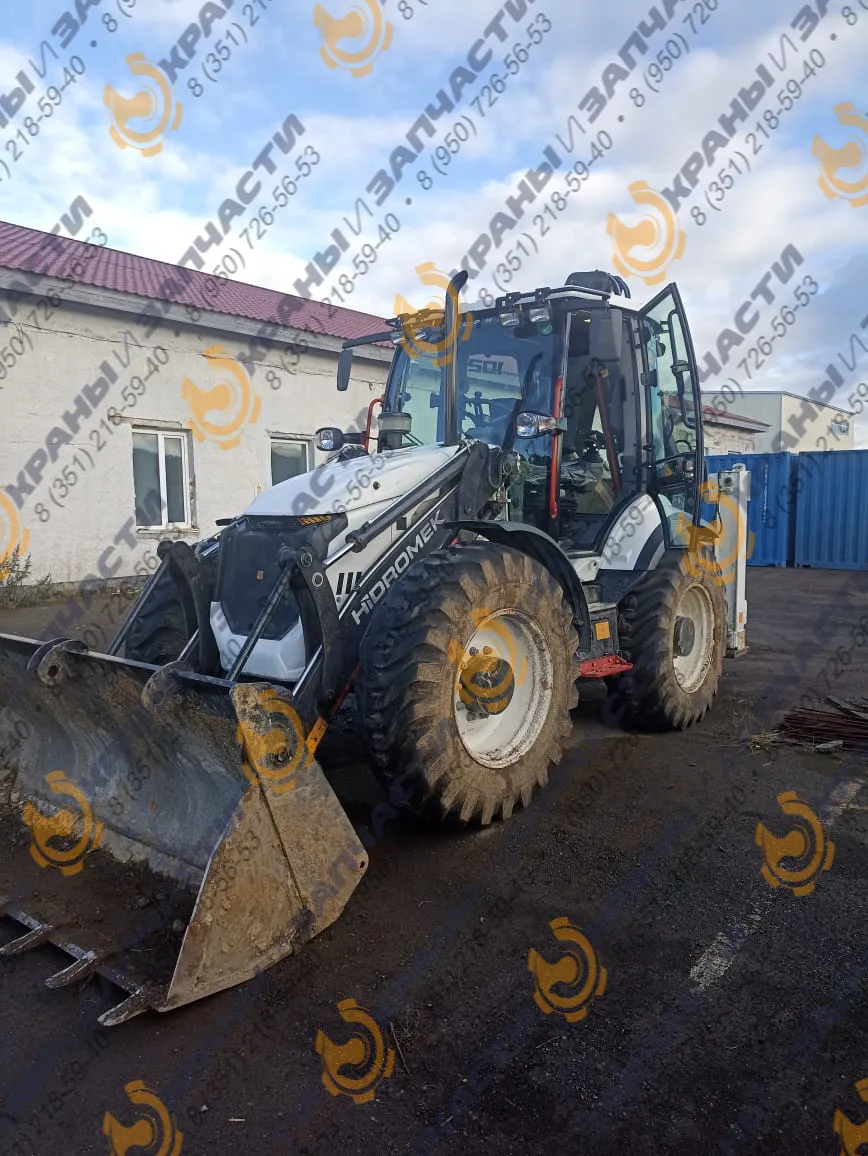 Стекло лобовое верхнее триплекс Hidromek HMK102S, HMK102b