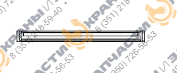 Венец зубчатый КП 140-200-015 m-20 z-132 - чертеж 1