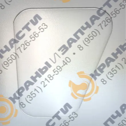 Стекло дверное 45-6708019 (571х539) МК ЮМЗ 