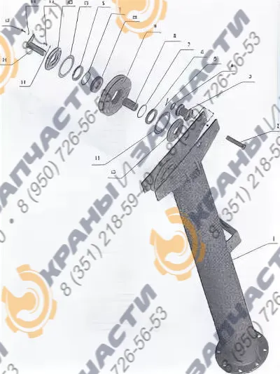 Устройство крановое БКМ-317.40.20.2000 для БКМ-317