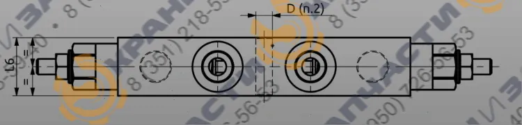 Чертеж Клапан A070461.02.00 HBS