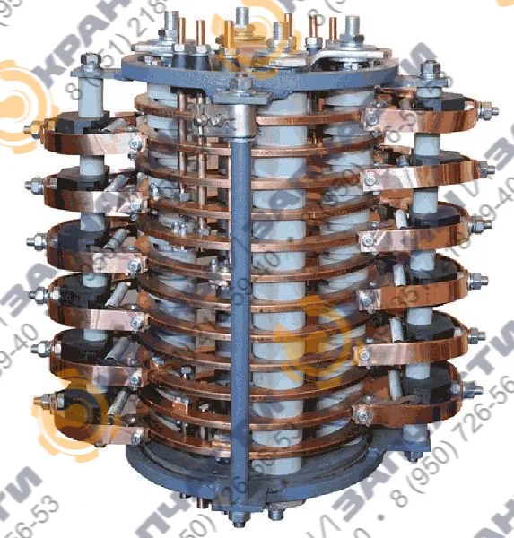 Токоприемник (токосъемник) кольцевой ТКБ-12 УХЛ2 кабельного барабана