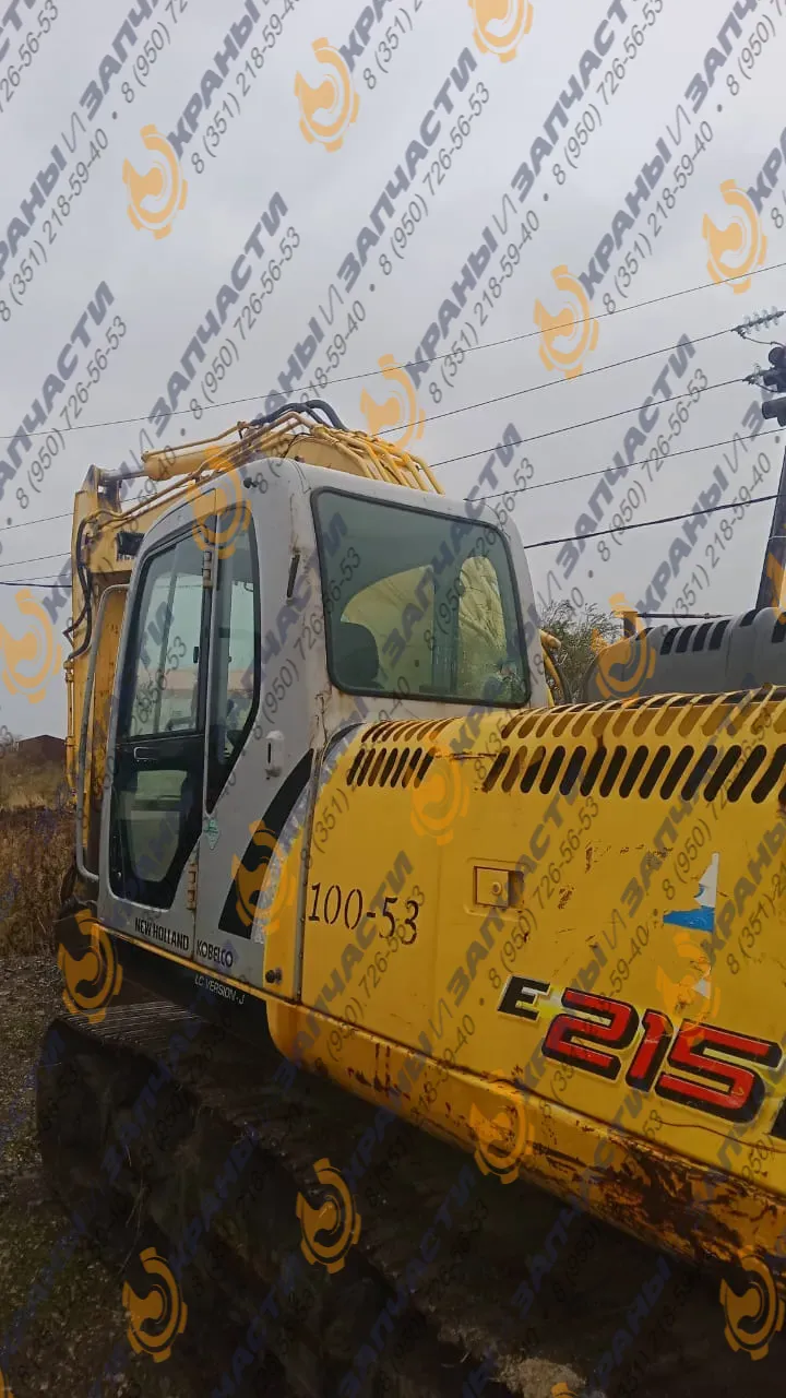 Стекло заднее (закаленное) YN02C01787P1 для экскаватора New Holland E215B
