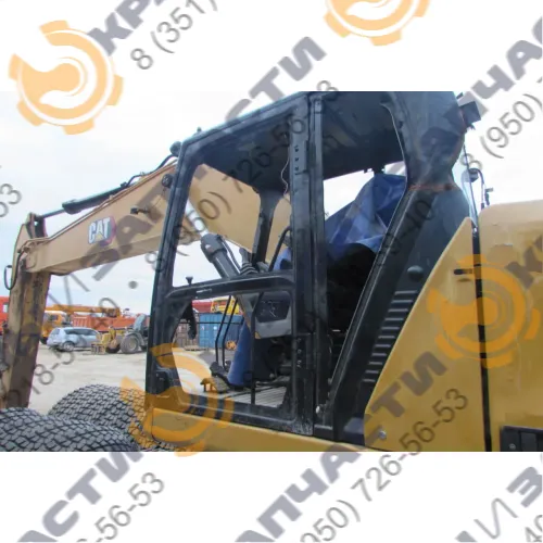 Стекло левое заднее за дверью 2018 года 4865426 для экскаватора Caterpillar 323 2018