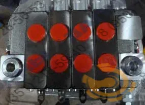 Секционный гидрораспределитель Q160 4Е секции 1-GAS