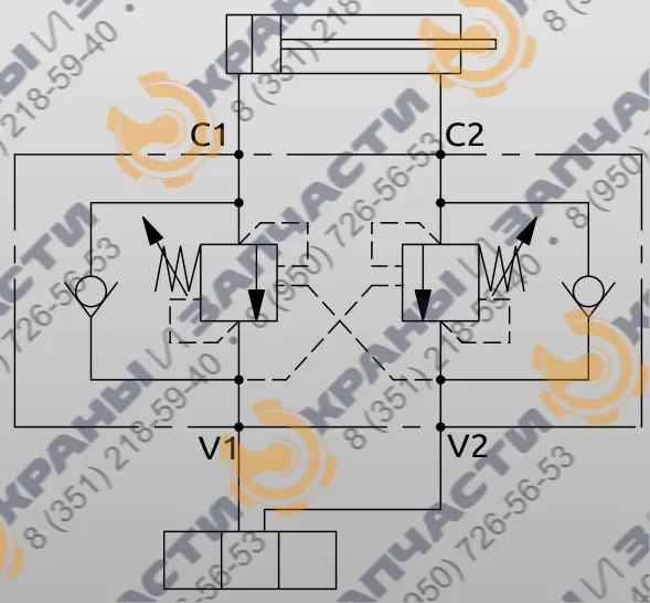 Чертеж Клапан EV1826 B070600.01.00 HBS
