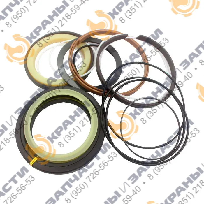 Ремкомплект РК-КС4572А-100.80/3-ГП выдвижения гидроцилиндра стрелы автокрана Галичанин