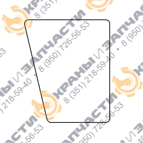 Стекло боковое нижнее для козлового крана КК12.5