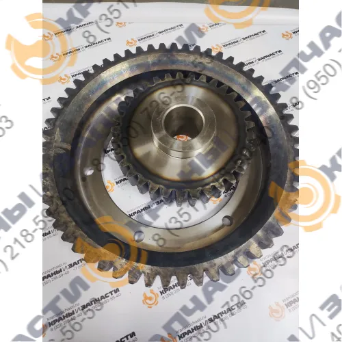 Венец зубчатый m 10 z 58 КК20-32А1.05.033 ходовой тележки козлового крана КК 20-32