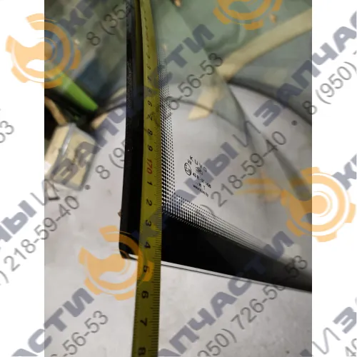 Стекло ветровое (1748х800) для автокрана Машека (новая кабина)