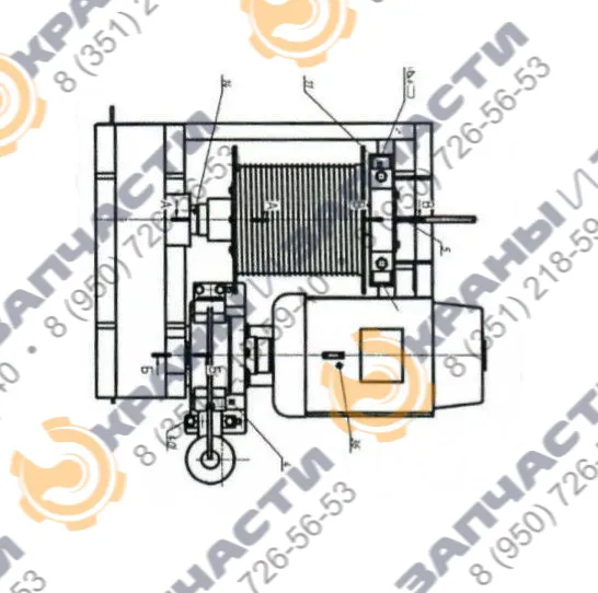 Редуктор цилиндрический двухступенчатый 1Ц2У 315Н
