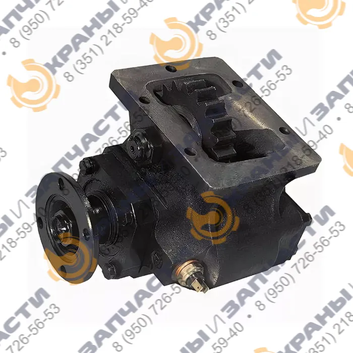 Коробка отбора мощности КОМ КамАЗ МП05-420.20.10 20, 22 зуб. для автокрана Ивановец КС-45717К 