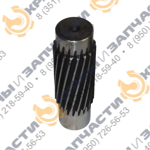 Вал коробки отбора мощности, 112 мм, 128 мм для КМУ с насосами 10 и 13 шлицев