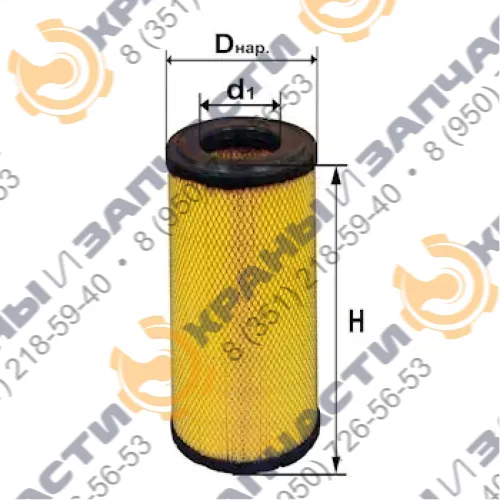 Фильтр воздушный DIFA 4332