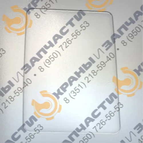 Стекло двери верхнее 45Т-6708019 (847х622) на трактор УК ЮМЗ 