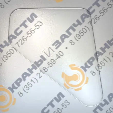 Стекло двери МТЗ-80, МТЗ-82 нижнее 530х391 80-6708014