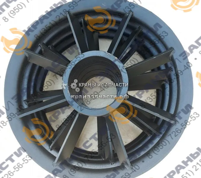 Блок полиспаста 133.202.414-1 для железнодорожных кранов ЕДК-25, ЕДК-50, ЕДК-80, ЕДК-200, ЕДК-500, ЕДК-1000, ЕДК-2000