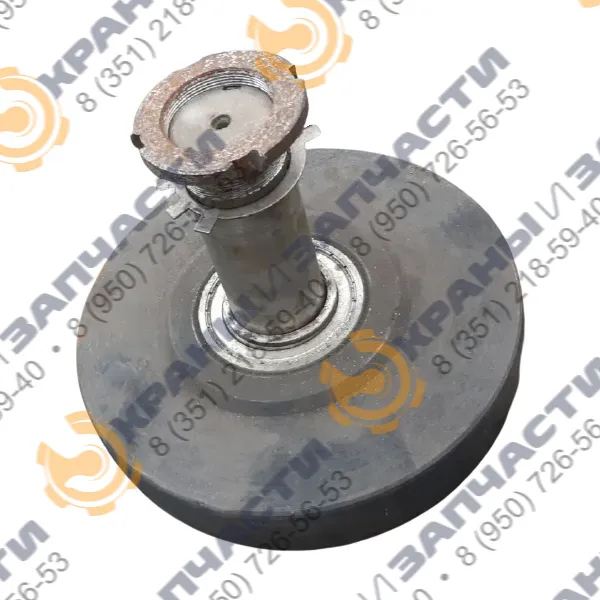 Вал катка грузовой лебёдки башенного крана КБМ-401 ПА Ржевский крановый завод