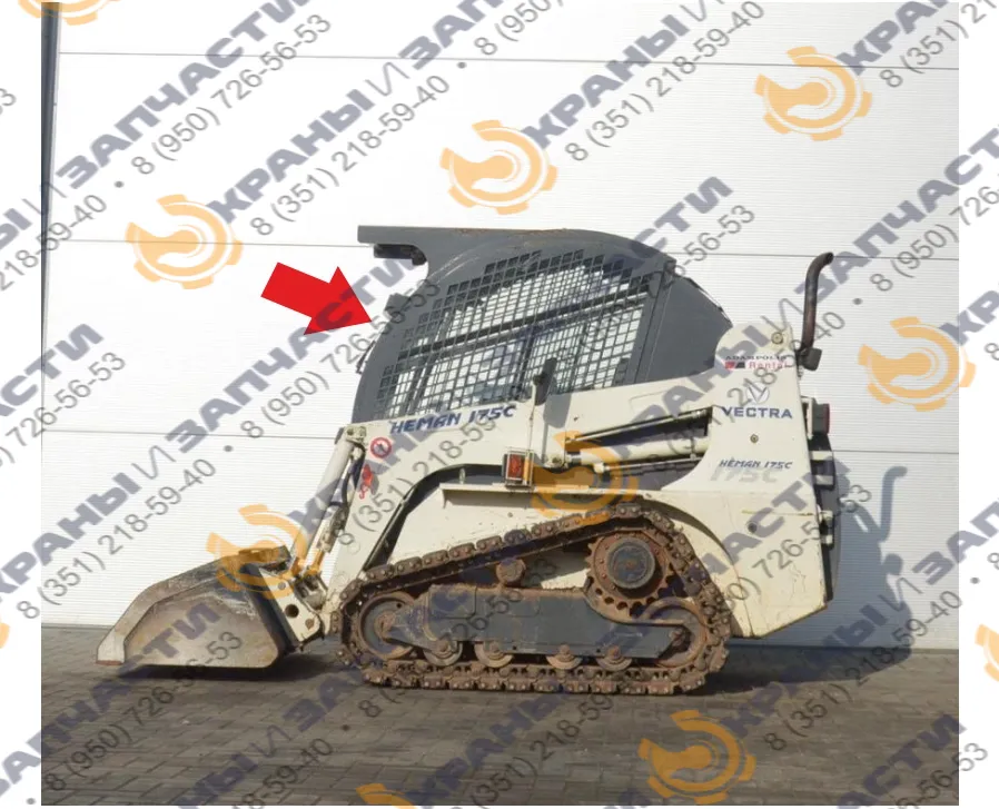 Стекло лобовое погрузчика Heman 175C 
