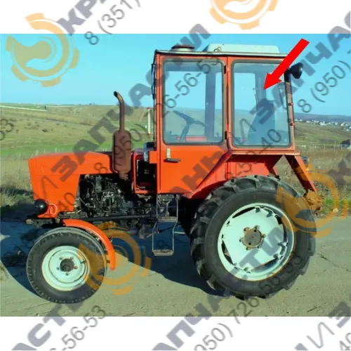 Стекло на трактор Т-30 629х287 боковое Т30.45.151Д1