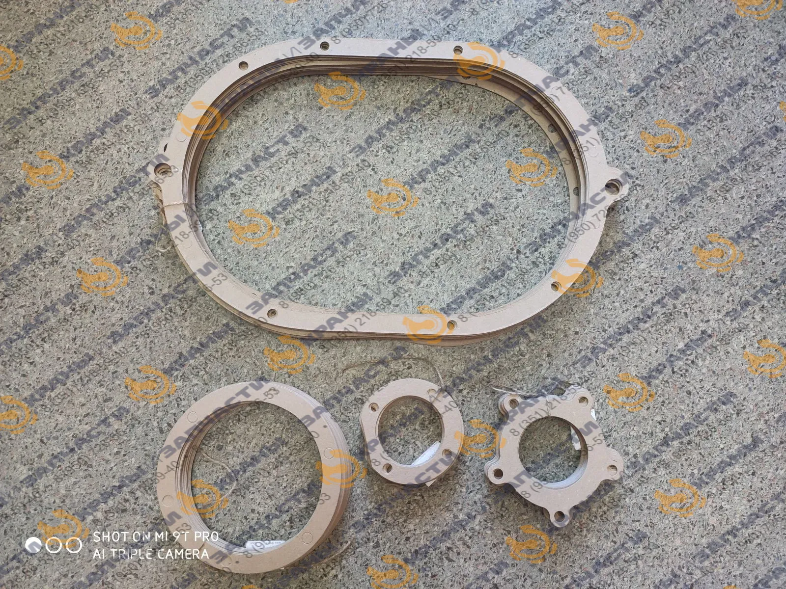 Комплект прокладок механизма поворота автокрана