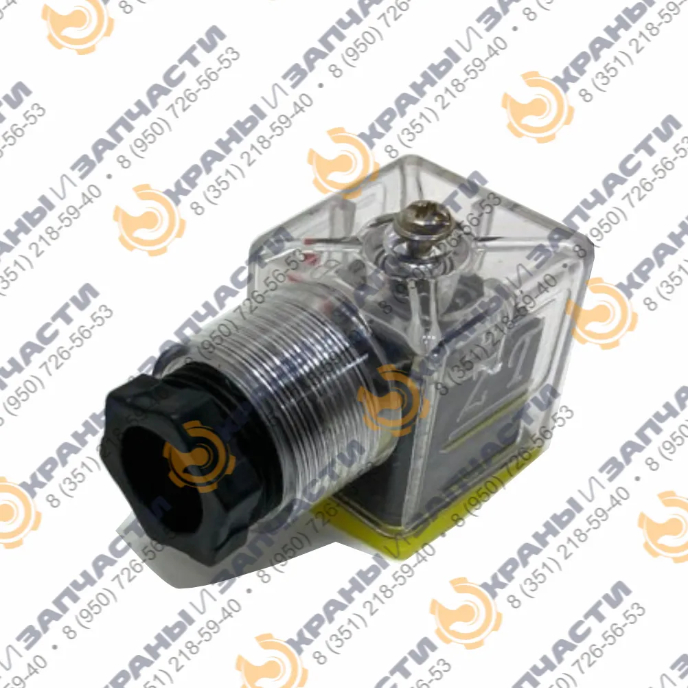 Разъем электрический-коннектор DIN 43650 аналог СЭ11-19 (DC AC) 