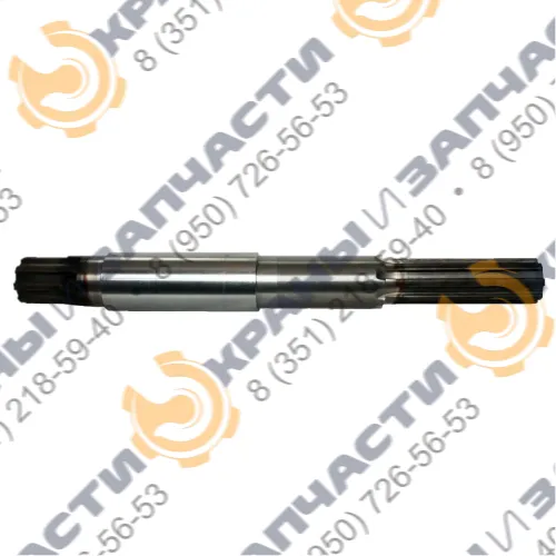 Вал промежуточный шлицевой У2260.28А.00.005 ходовой тележки башенного крана