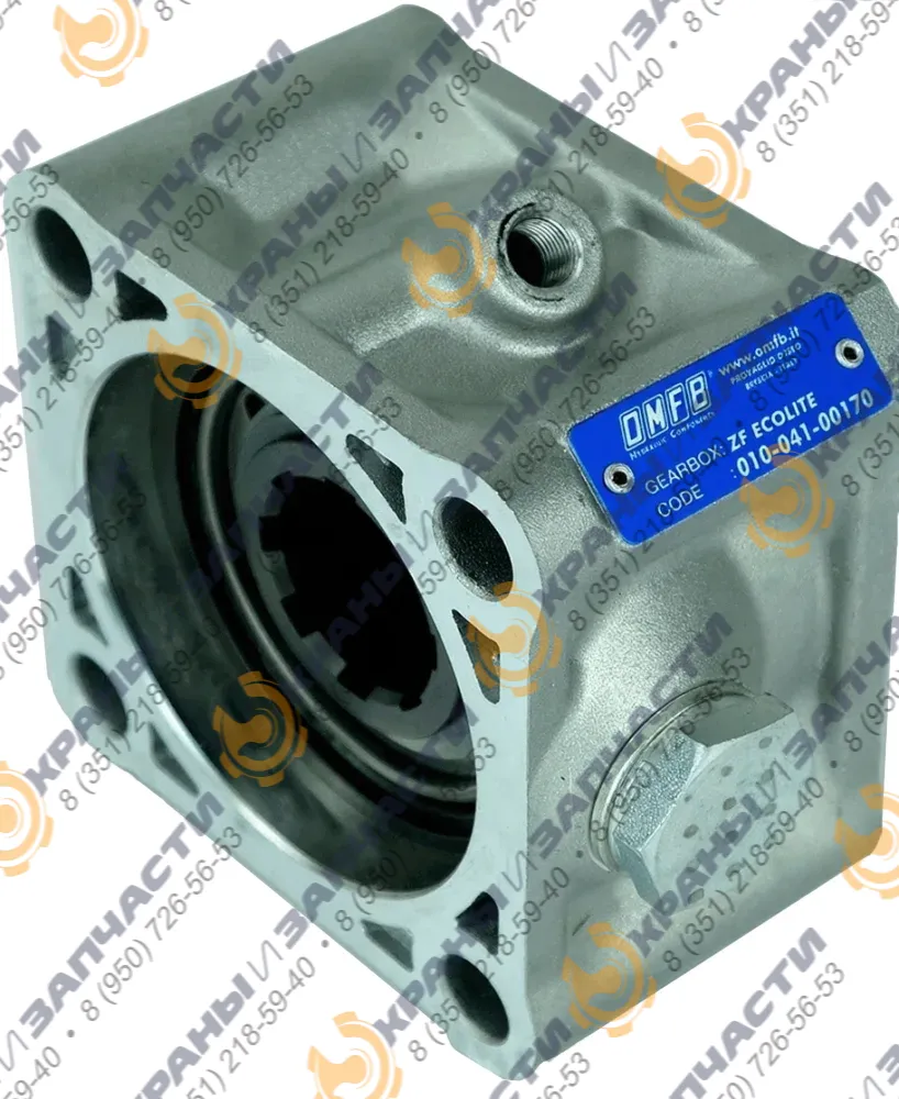 Коробка отбора мощности ISO для КПП ZF 6S 010-041-00170 с пневмоуправлением