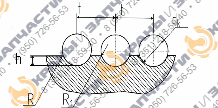 Барабан грузовой в сборе КС.10.12.000 (К.12,5.02.03.001) - чертеж 2