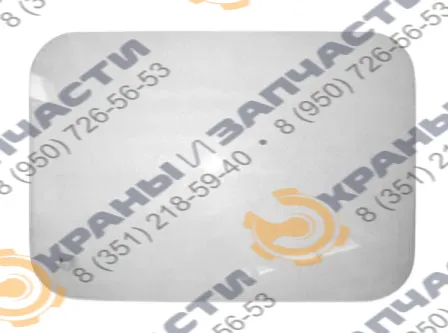 Стекло заднее RSG 006 (650х455) для автокрана Челябинец (новая кабина)