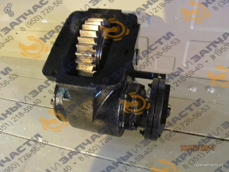 Шестерня ведомая 66-02.01.003 (колесо зубчатое) для КОМ БМ-302Б.02.03.000, БМ-302б.02.05.000 бурильно-крановой машины БМ-205