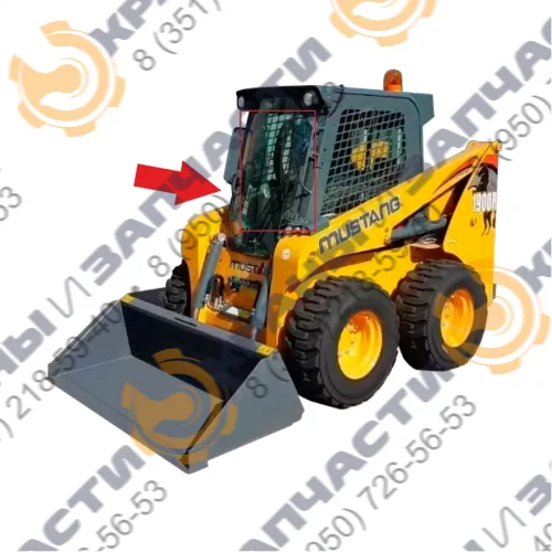 Лобовое стекло (закаленное) 244242-MSTG Mustang 1900, 2700, 3300