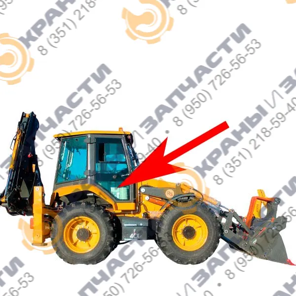 Стекло двери нижнее RS 4CX