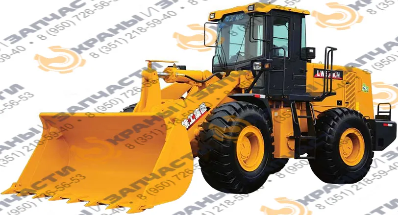 Стекло дверное правое левое (закаленное) для погрузчика фронтального Хcmg LW500kn