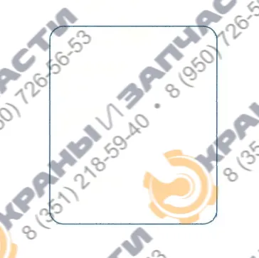 Стекло боковое 35-170.000-007 для ж/д крана КДЭ, КЖ, КЖДЭ