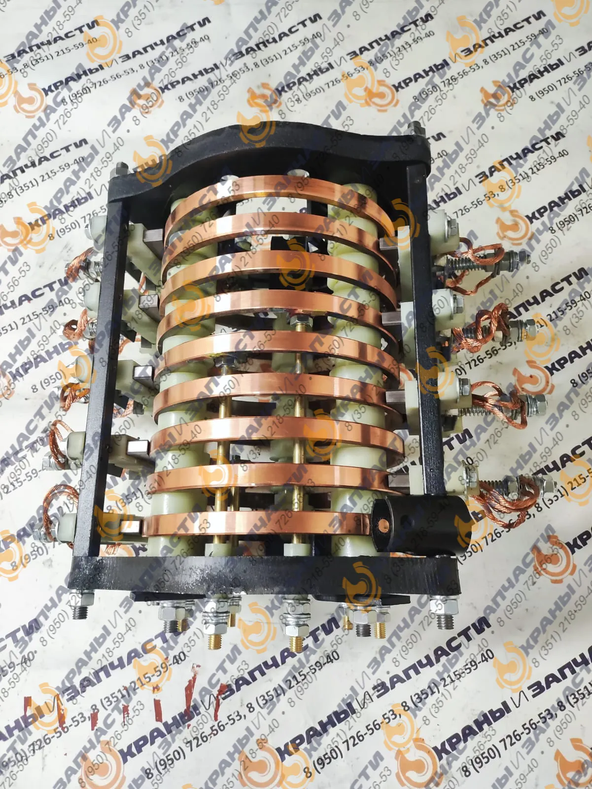 Токоприемник (токосъемник) кольцевой ТКК-109 Т2 для гусеничного крана РДК-250, МКГ-25, ДЭК-251